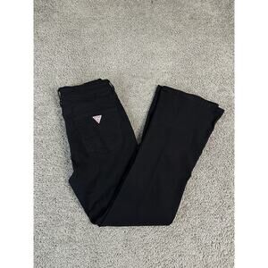 Guess Jeans Womens 29 Black Bootcut Stretch High Rise Retro Y2K 2000s Pants